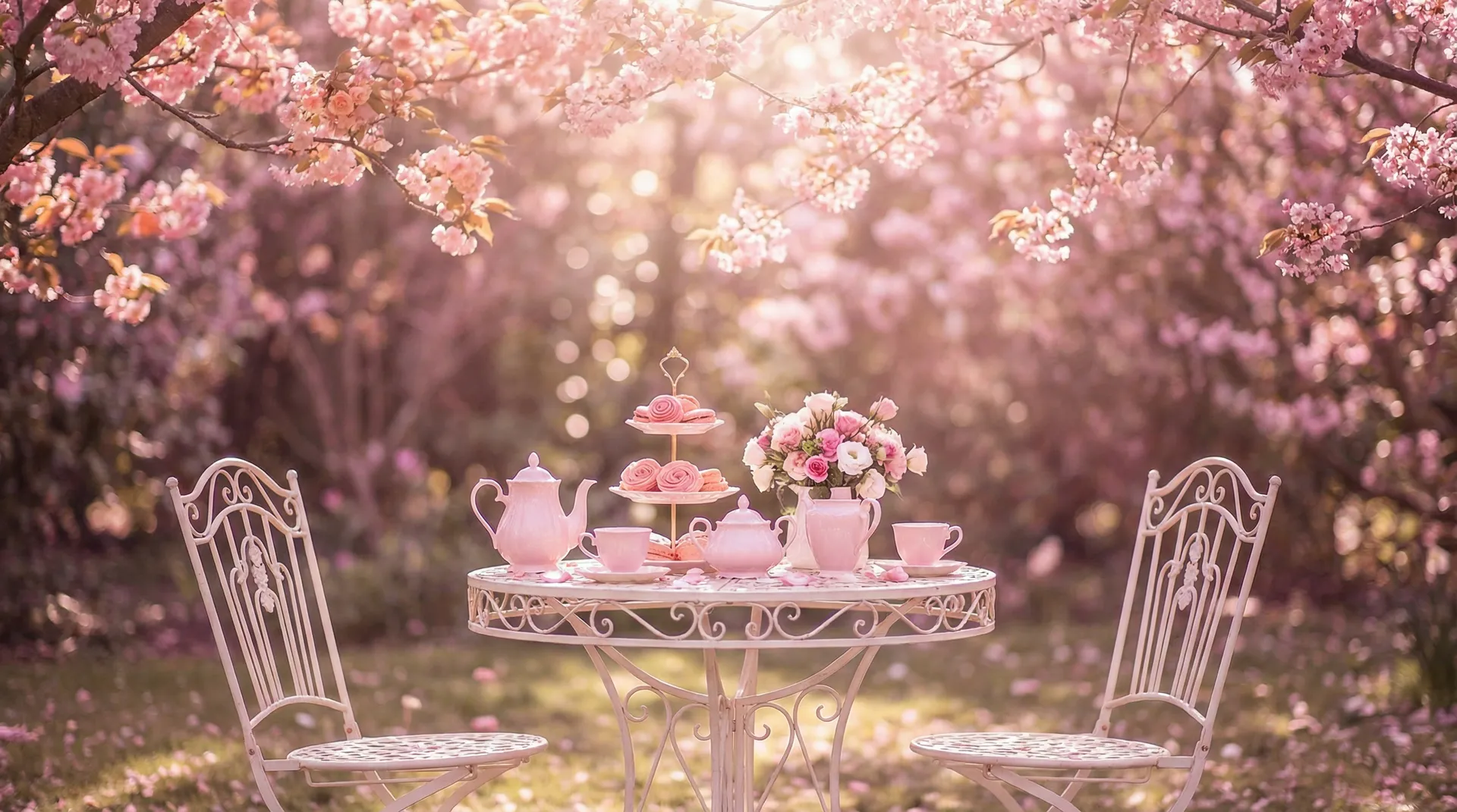 花园下午茶 - 大牌生日会刘诗诗 浪漫时光